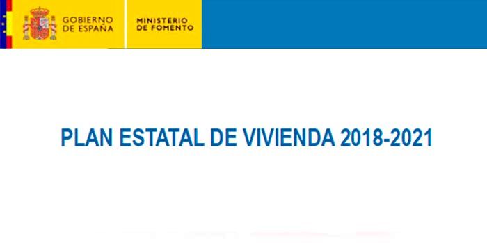 Plan estatal de vivienda 2018-2021